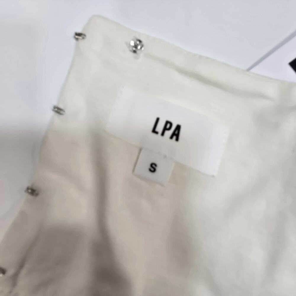 LPA Gina Corset Top in Ivory Small - Picture 9 of 12
